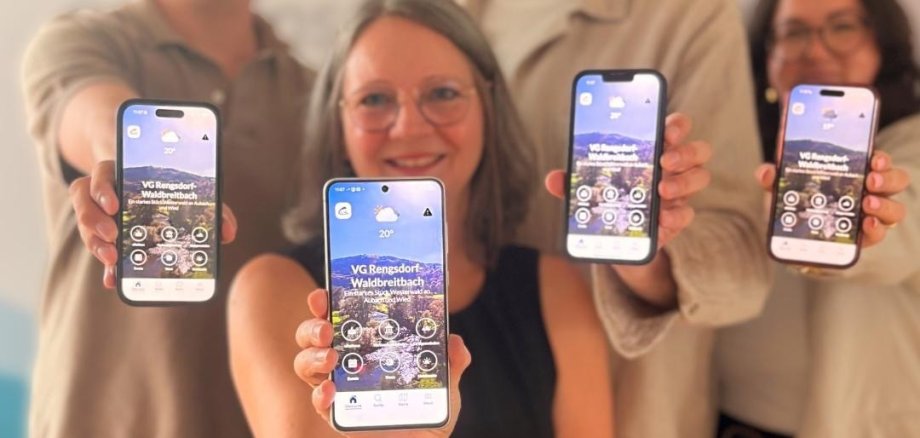 App VG RW Die neue App der Verbandsgemeinde Rengsdorf-Waldbreitbach.