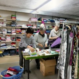 Kleiderkammer in Roßbach