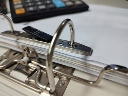 Geöffneter Aktenordner Geöffneter Aktenordner