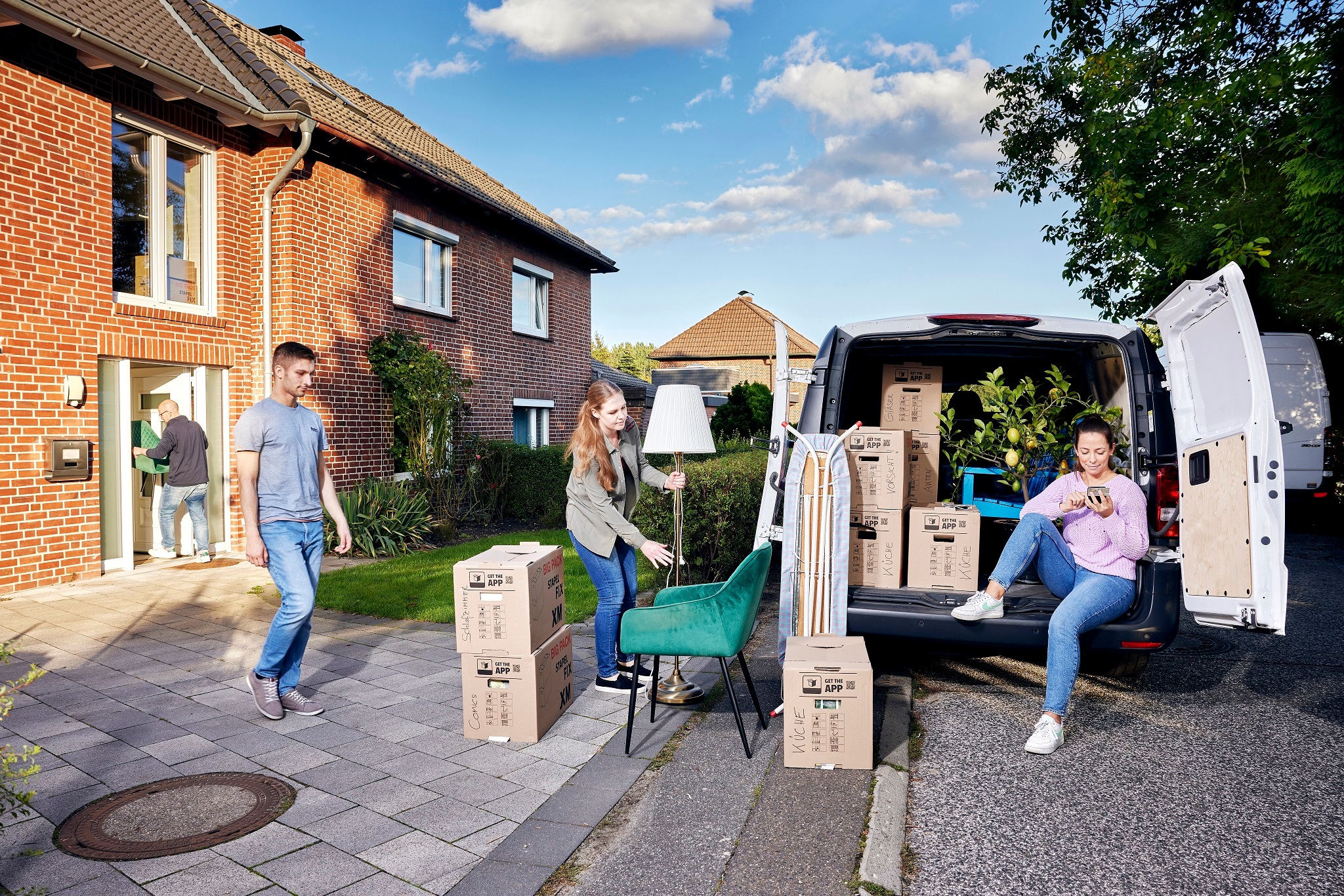 Einzug in eine Wohnung