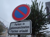 Haltverbotsschild