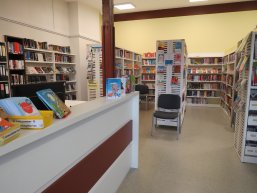 Verbandsgemeindebücherei Rengsdorf Blick in die Bücherei