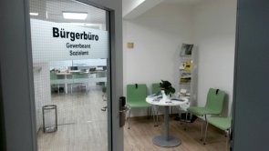 Blick ins Bürgerbüro