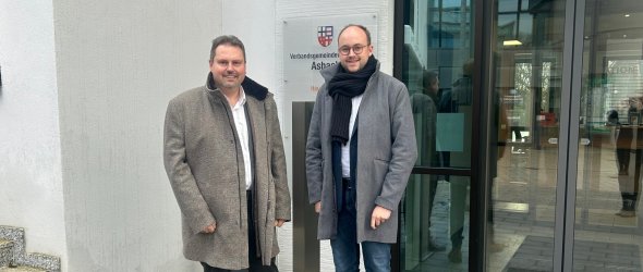 Antrittsbesuch bei Bürgermeister Michael Christ