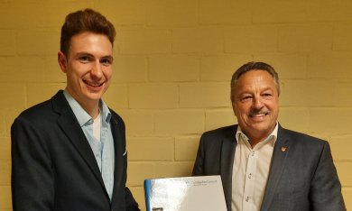 Herr Dietz  und Herr Breithausen