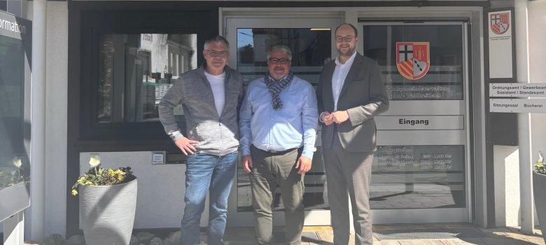 v.l.n.r. Fabian Röser, Marc Wienand, Pierre Fischer