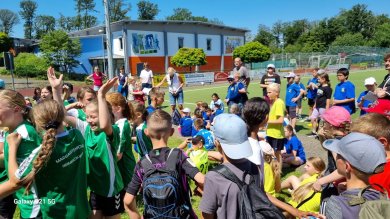 Sportveranstaltung Grundschule Anhausen Schulwettkampf Grundschule Anhausen