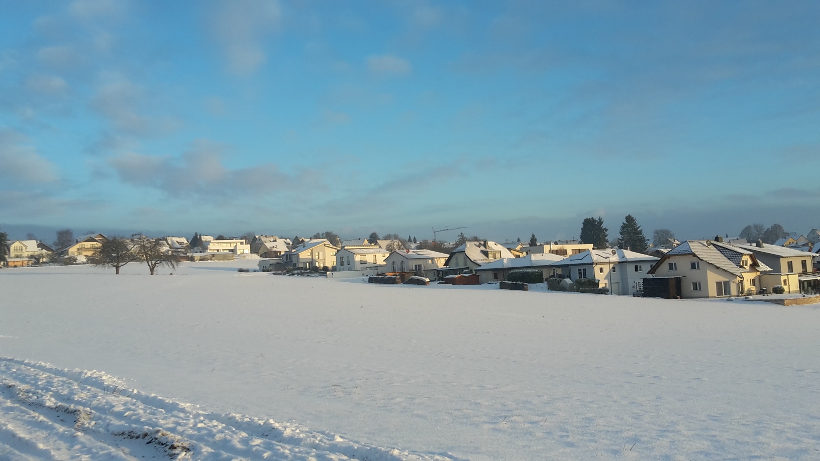 Verschneite Winterlandschaft