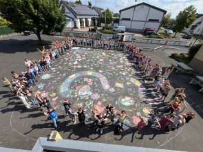 Kinder der Grundschule Anhausen