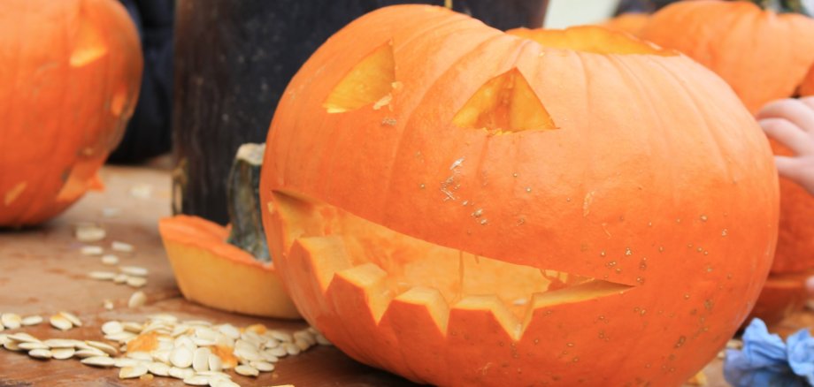 Kürbis_Schnitzspaß Halloween